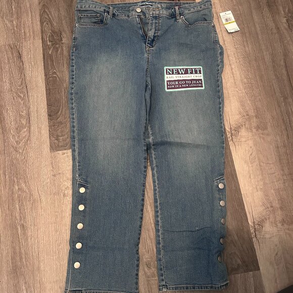 Gloria Vanderbilt Denim - Gloria Vanderbilt Rail Straight Jeans